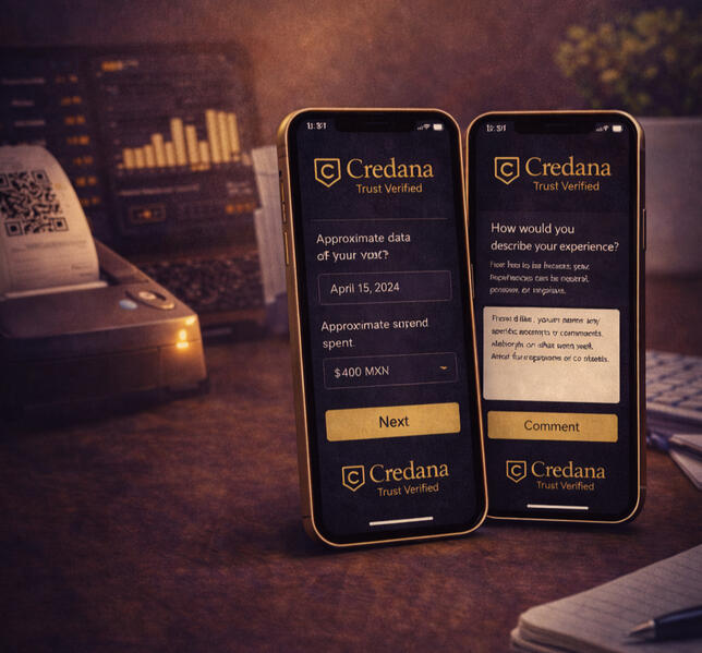 Credana Reputation Verification Process for Professionals Credana system verifying real client experiences, documenting them as evidence-backed reputation records